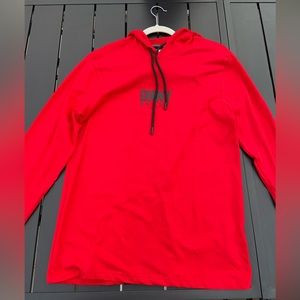 DKNY SPORTS RED SWEATSHIRT